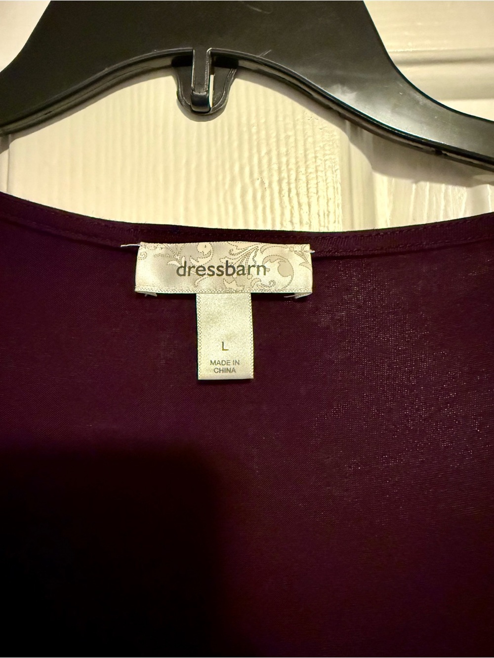 dressbarn Plum Sleeveless Top - Picture 3 of 4